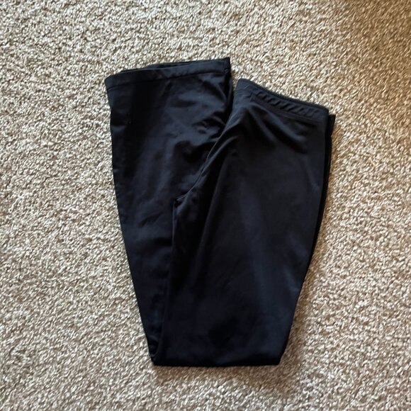 Guess Jeans Athletic Black Low Rise Wide Leg Pants w/ Snap Bottom Legs XS/TP - Picture 14 of 16